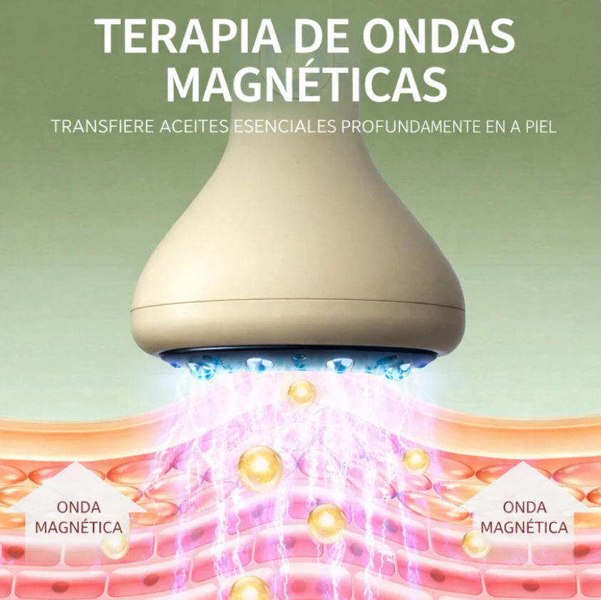 MASAJEADOR ANTICELULITIS SKINTEC - Mejora la circulación, Reduce grasa localizada y Tonifica tu piel.