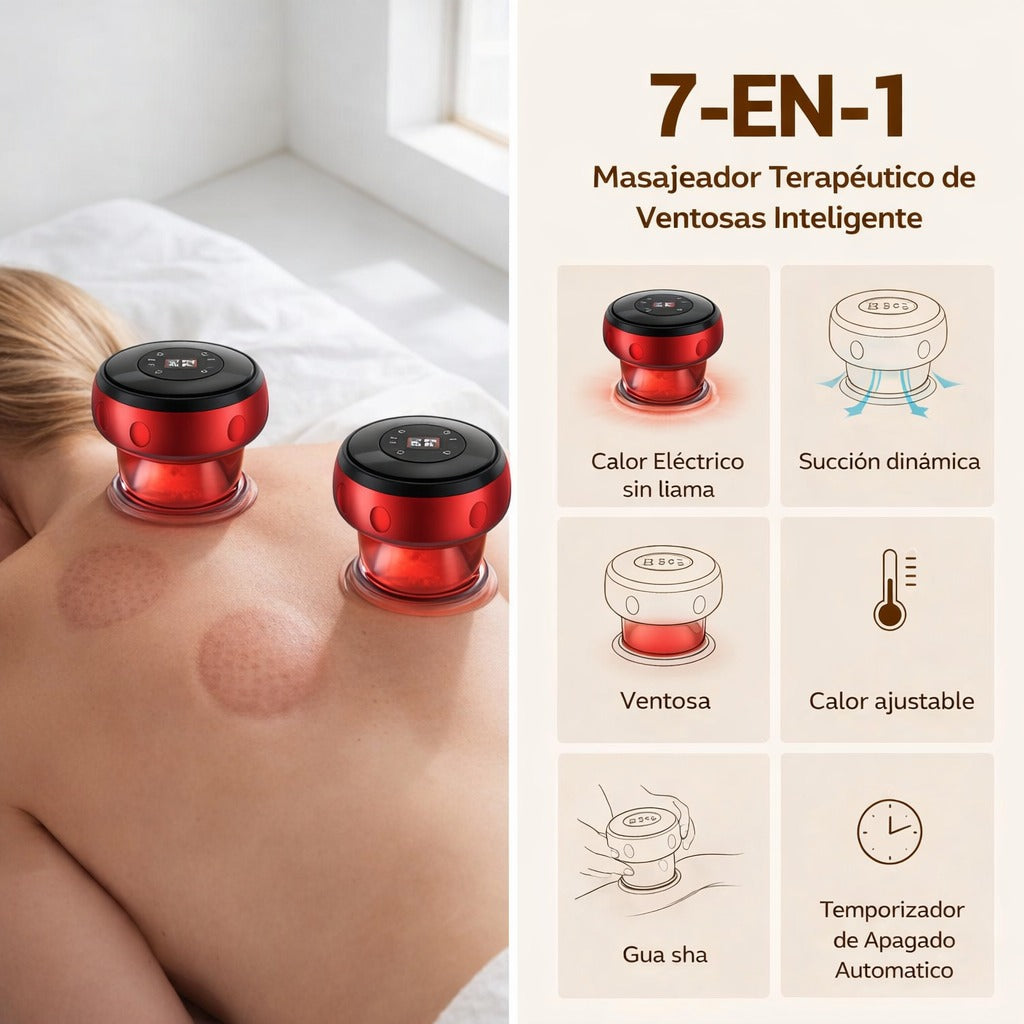 Masajeador Terapia de Ventosas Inteligentes