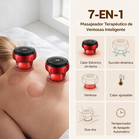 Masajeador Terapia de Ventosas Inteligentes